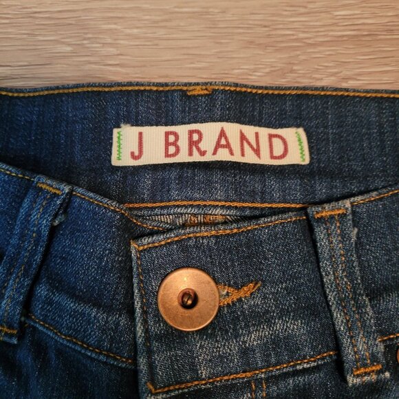 J BRAND Jeans Size 25 T Love Story Flare Low Rise Celebrity Favorite Denim - Picture 3 of 11